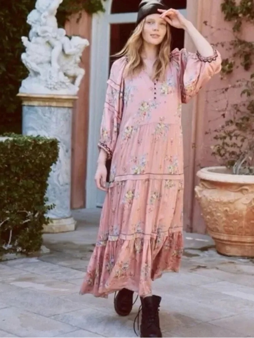 The Great Satchet Dress in Cherry Blossom